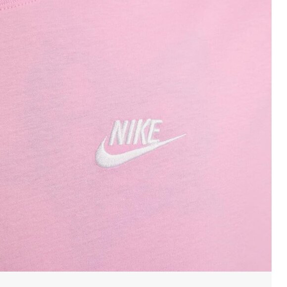 Nike Sportswear Club Men's T-Shirt Pink Rise - Picture 4 of 4
